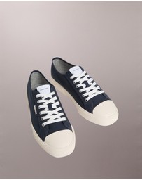 Calvin Klein - Alvaro Cotton Canvas Logo Trainers