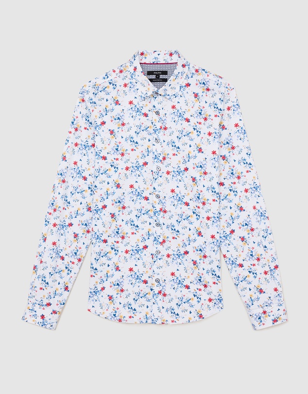 Politix - Fusion Floral Long Sleeve Shirt
