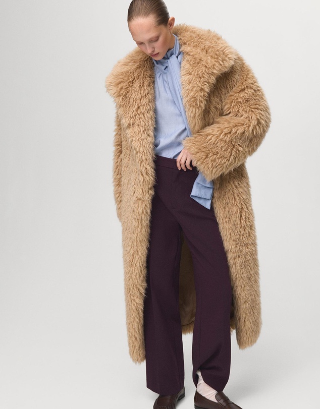 M.N.G - High-Waist Straight Trousers