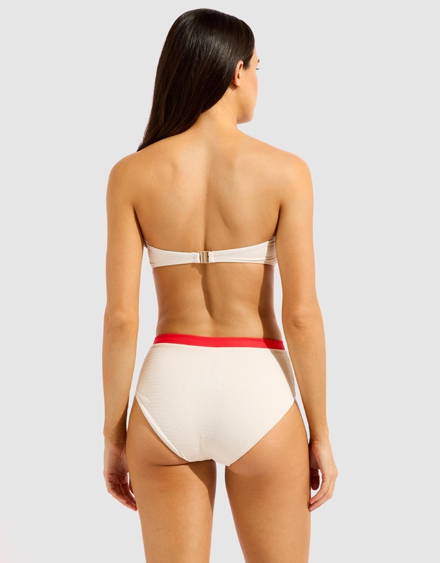 Seafolly - Band Wave Trim Front Bandeau