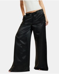 Cynthia Rowley - Wide Leg Snap Pants
