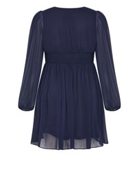 City Chic - Serina V Neck Mini Dress