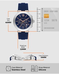 Michael Kors - Billie Blue Chronograph Watch