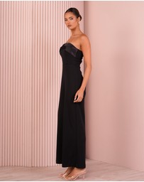 Azzurielle - Charly Strapless Jumpsuit