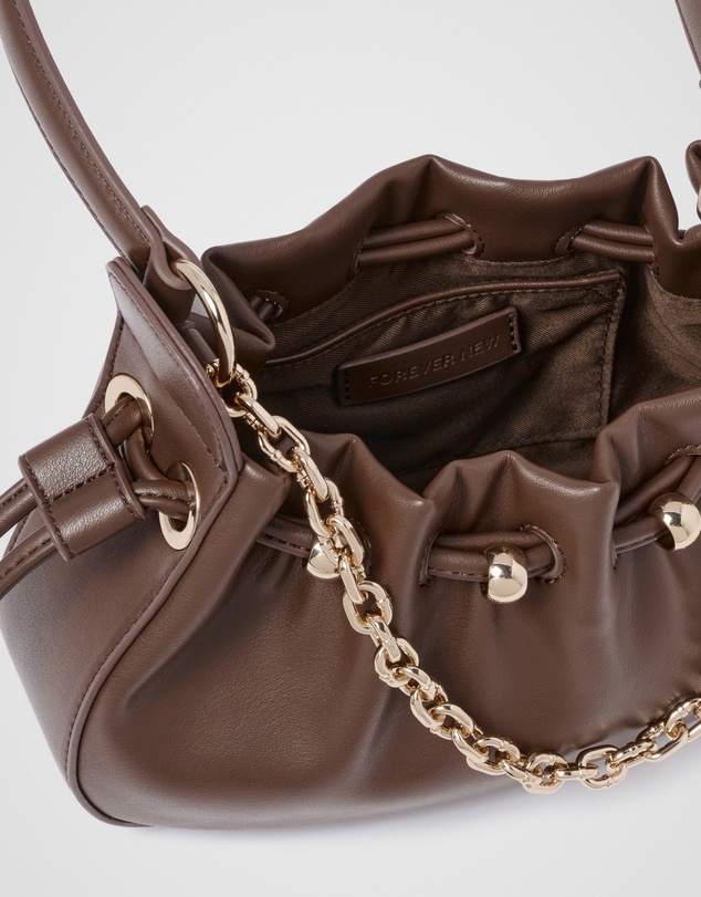 Forever New - Dakota Drawstring Chain Bag