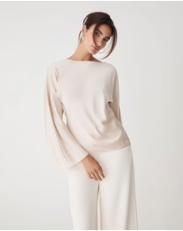 Forcast - Asma Satin Bias Cut Top