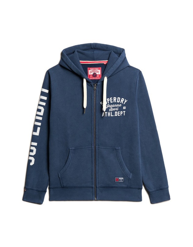 Superdry - Track & Field Graphic Ziphood