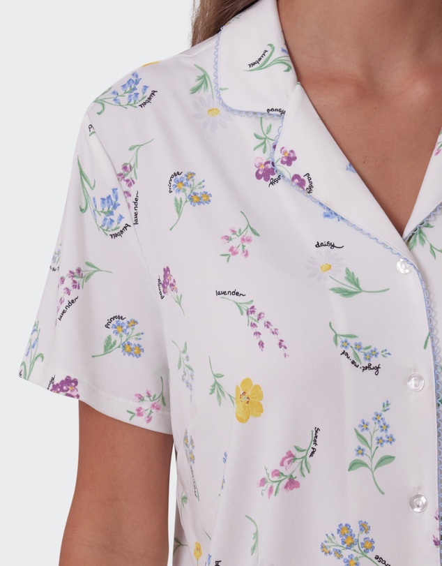 Bras N Things - Pressed Petals Short Sleeve - Print Floral