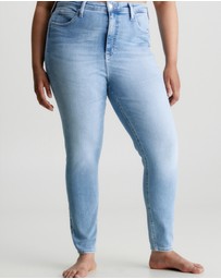 Calvin Klein Jeans - High Rise Super Skinny Ankle Jeans