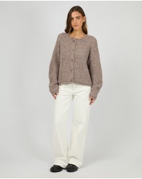 All About Eve - Devon Cardigan Coffee