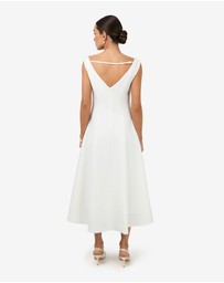 Forcast - Yana V-Neck Panel Dress