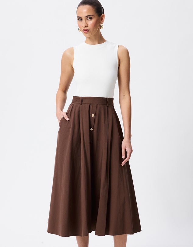 Tussah - Taylor Contrast Midi Dress
