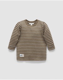 Purebaby - Waffle Top -Kids-Babies