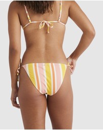 Roxy - Womens Bazaar Skimpy Coverage Bikini Bottoms