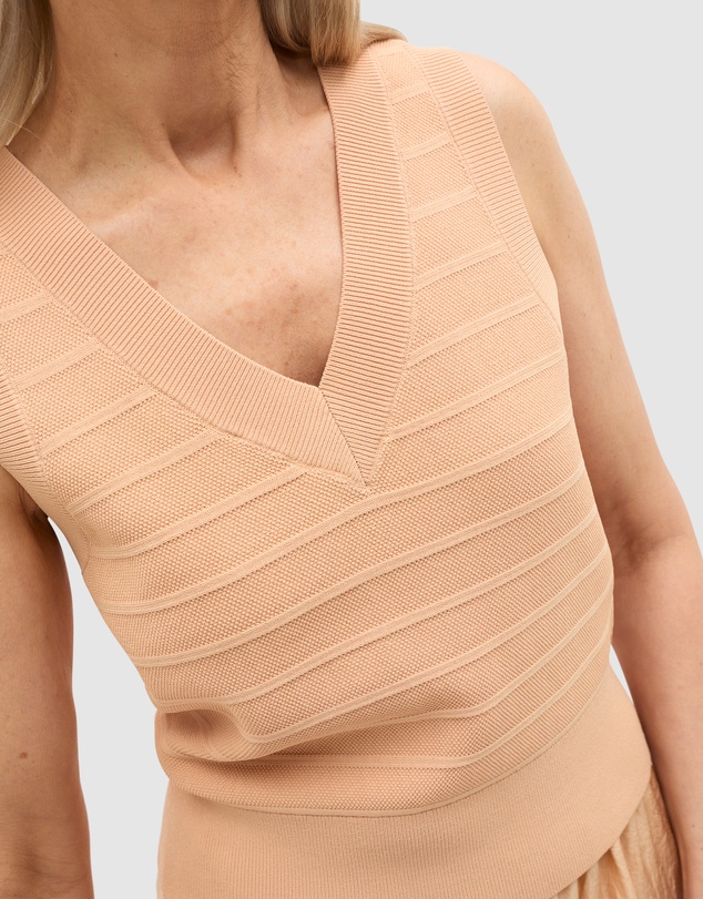 Seed Heritage - Textured Knit Vest