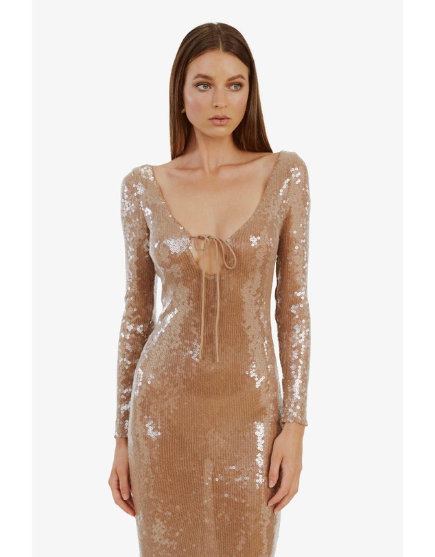 Bardot - Verona Sequin Maxi Dress