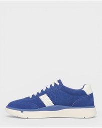 Vionic - City Walk Casual Sneaker - Blue Suede