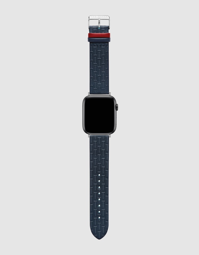 Ted Baker - Ted Baker Apple Band - Ted Embossed Blue