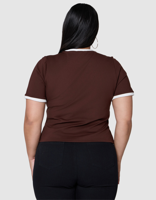 Sunday In The City - Luxe Contrast Tee