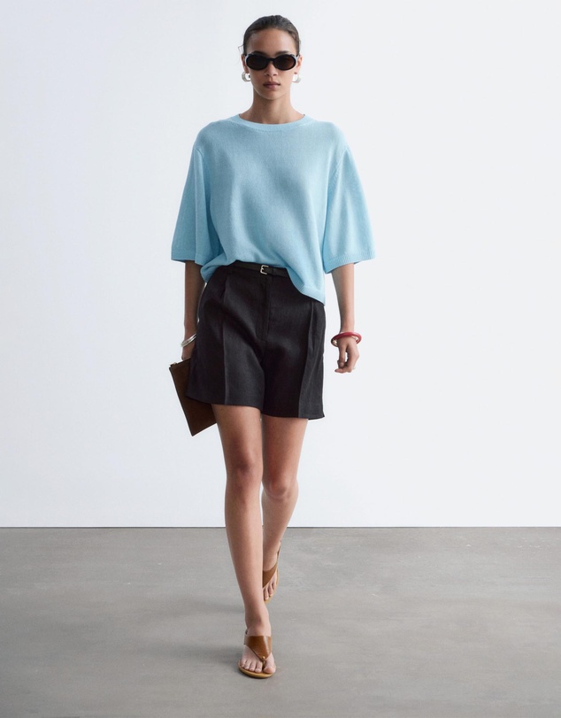 & Other Stories - Knitted Cotton T-Shirt