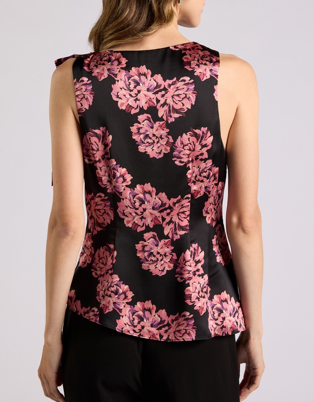David Lawrence - Delanie Sleeveless Silk Top
