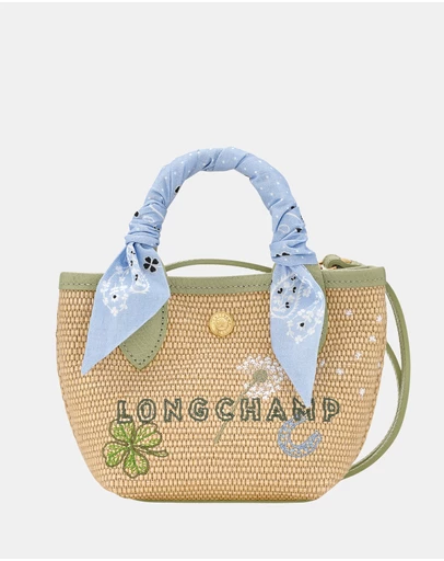 Longchamp - Le Panier Pliage Envol Canvas Basket Bag - XS