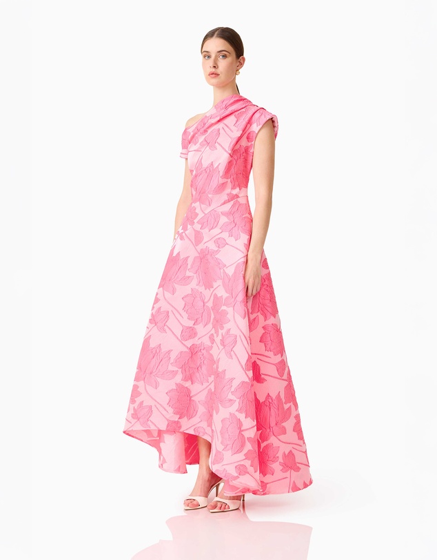 Elliatt - Dionne Asymmetrical Maxi Gown