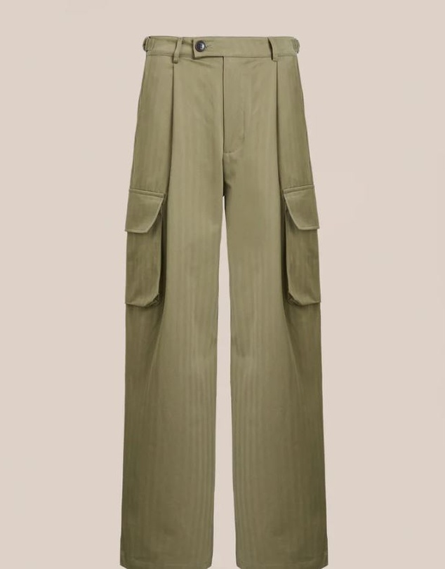 Found - Pleated Cargo Pants