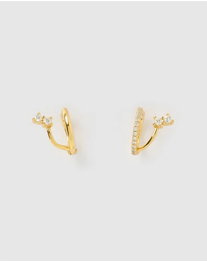 Izoa - Colette Huggie Earrings
