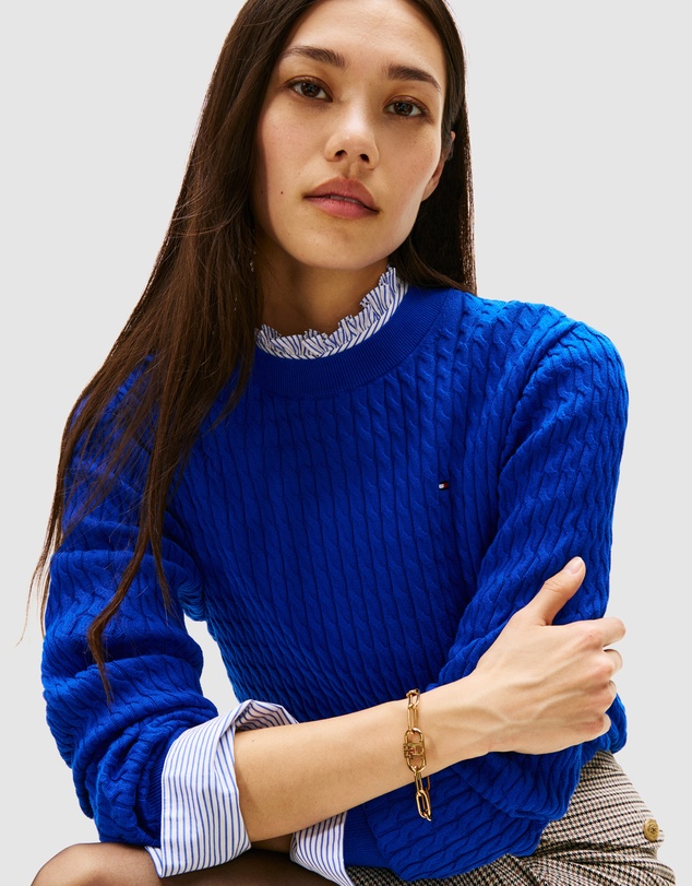 Tommy Hilfiger - Fine Gauge Cable Knit Jumper