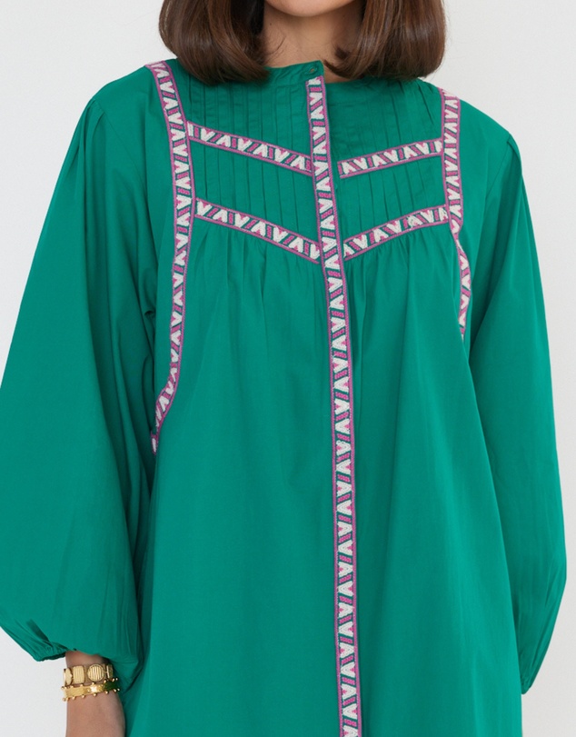 ALEXANDRA - Kai Dress Green