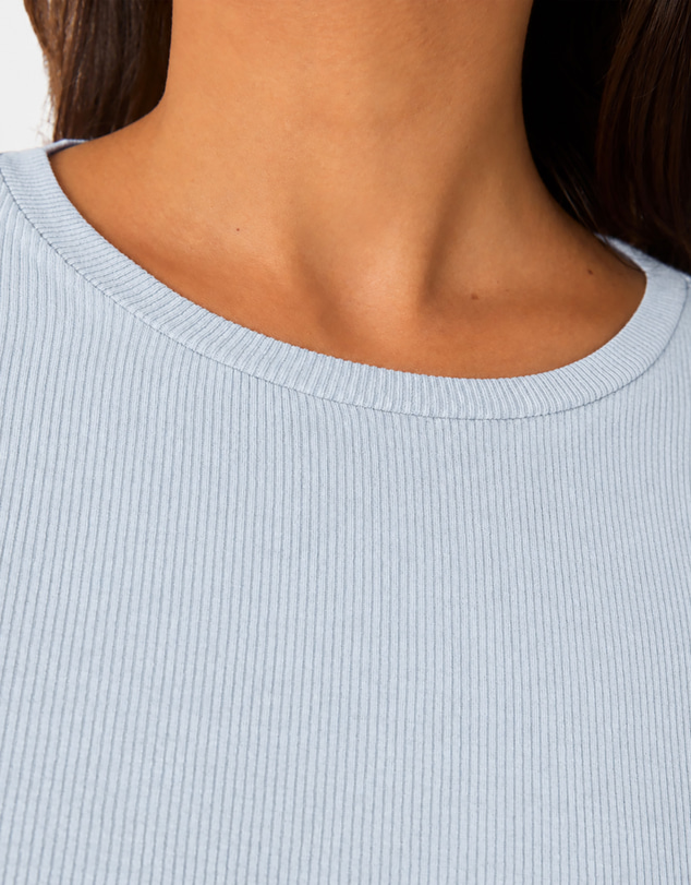 Gingerlilly - Lombardy Rib Long Sleeve Top