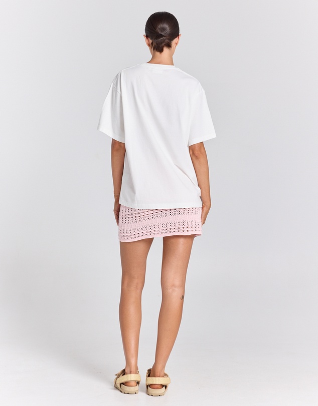 Poolside Paradiso - Florida Holiday Tee - Vanilla