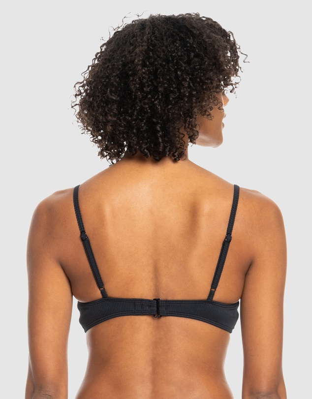 Roxy - Womens Rib Roxy Love The Surf Knot Bikini Top