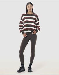 P.E Nation - Retreat Stripe Sweater