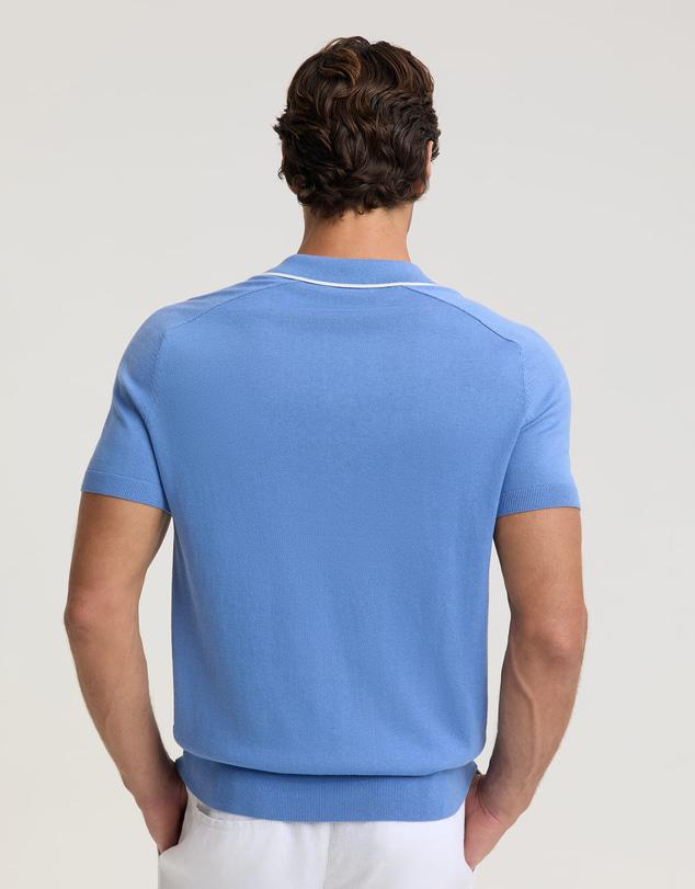 Sportscraft - Brookes Tipped Knit Polo
