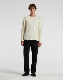 Calibre - Relaxed Crew Neck Sweater Bone