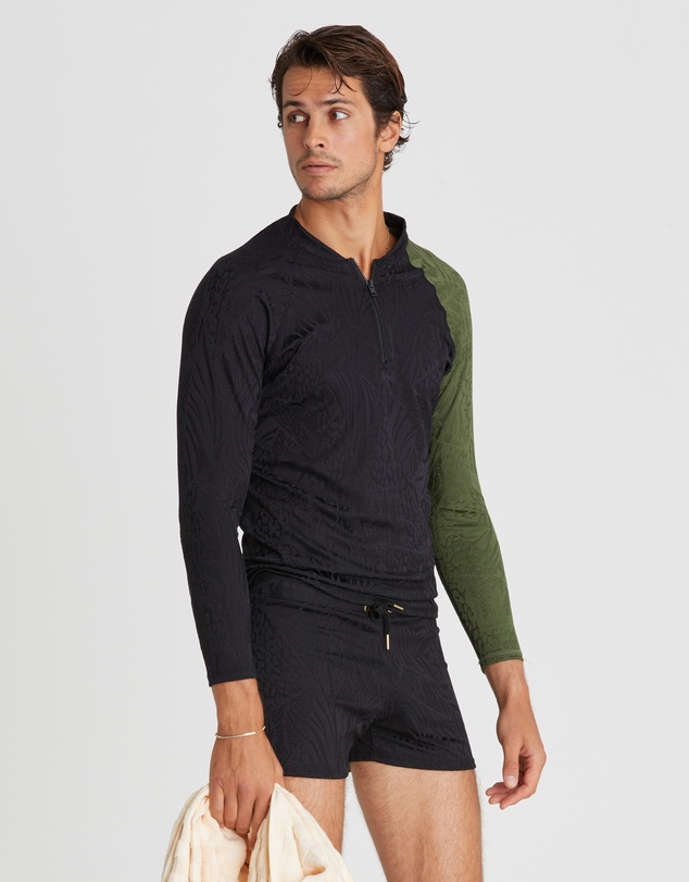 Aqua Blu Australia - Back To Basics Lycra Swim Shorts