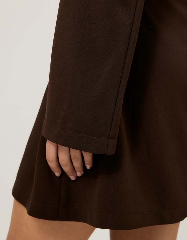 Tussah - Monique Tailored Wrap Mini Dress