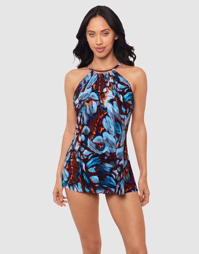 Magicsuit - Monarch Parker Underwire High Neck 2-in-1 Convertible Swimdress