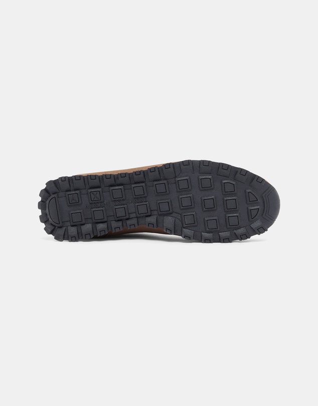 Armani Exchange - Drop Micro Suede Sneakers - Women's