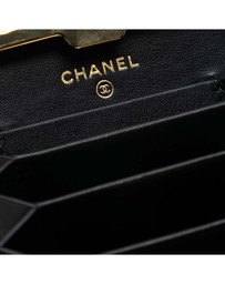 Pre-Loved by Azura Reborn - Pre-Loved Small Glazed Goatskin Box With Chain