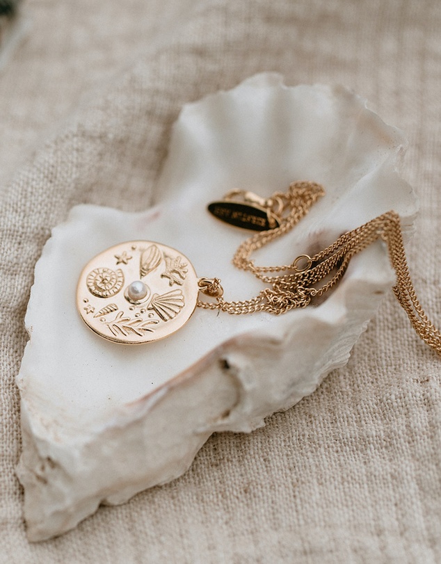 Kirstin Ash - By The Sea Coin Necklace