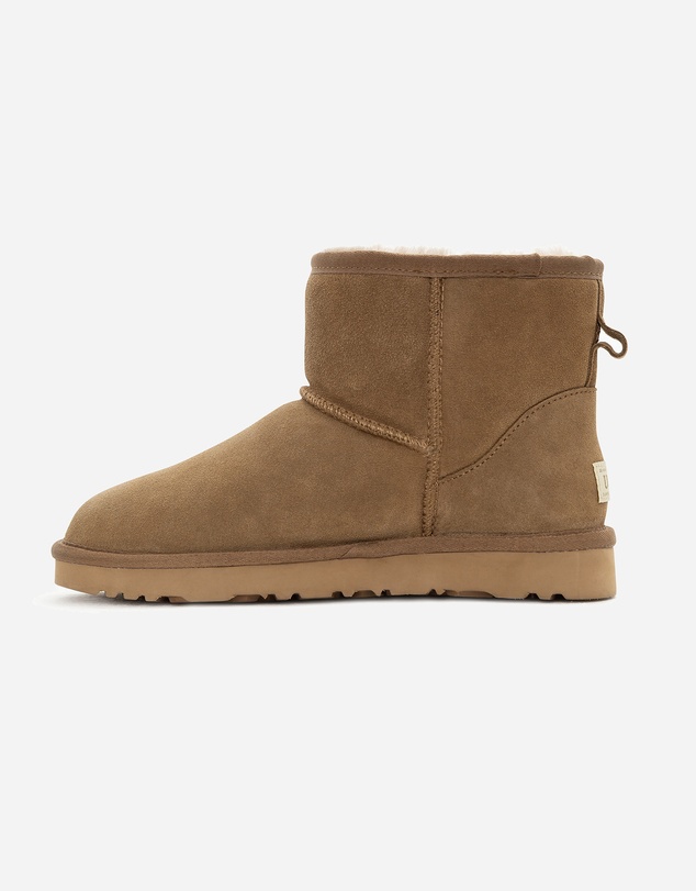 Ozwear Connection Uggs - Ugg Boots Genuine Australian Sheepskin Unisex Mini Classic Suede