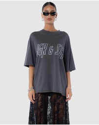 JGR & STN - Haze Oversized T-Shirt