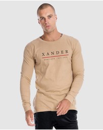 Xander - Bande Long Sleeve Tee