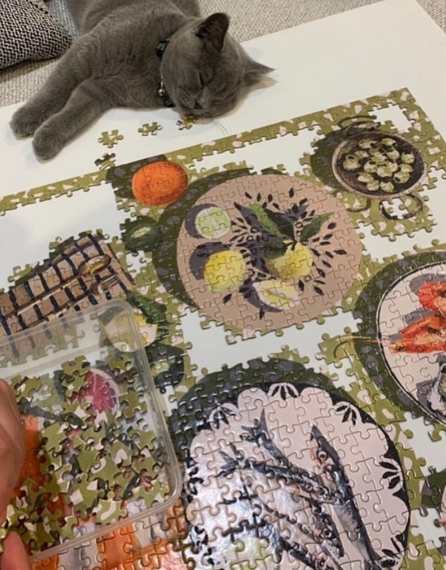 Journey Of Something - 1000 Piece Puzzle - Table By The Sea