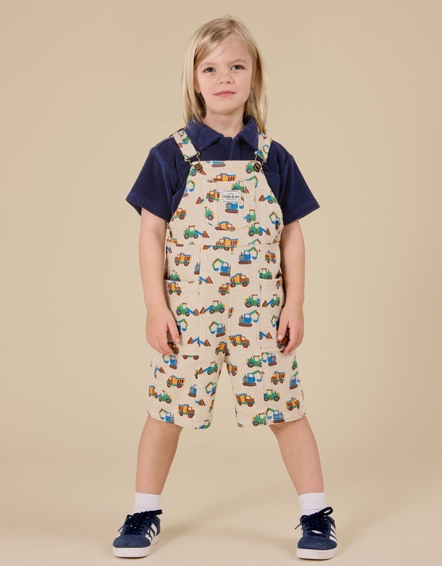 Goldie + Ace - Diggers James Pocket Overalls - Babies-Kids
