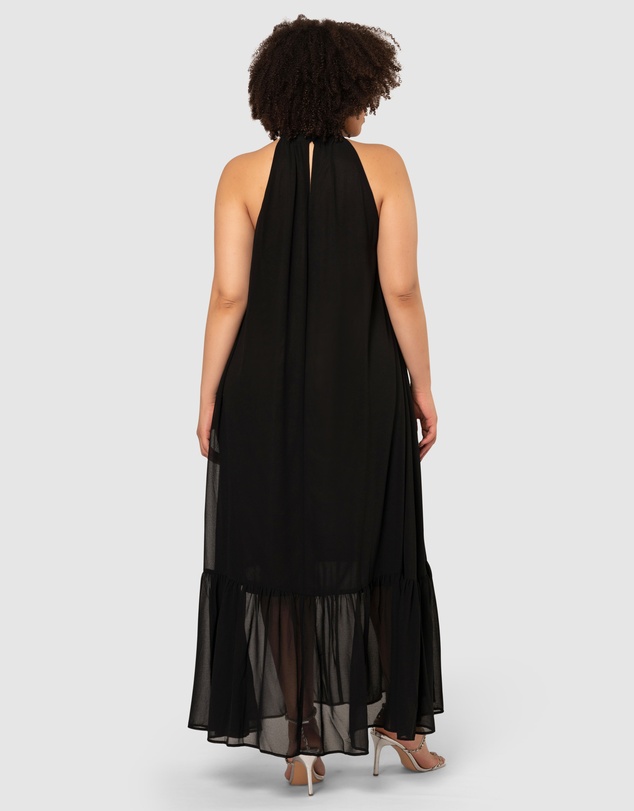Pink Dusk by Curve Project - Heat Waves Maxi Dress