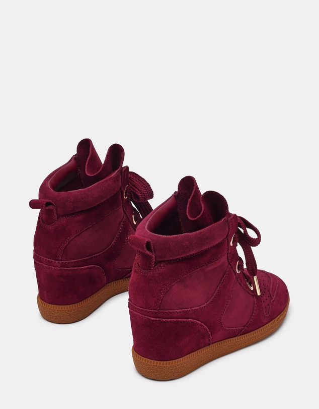Steve Madden - Mables Burgundy Sneakers